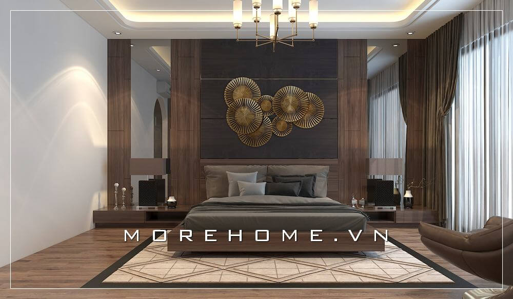 Morehome chia sẻ mẫu giường ngủ chung cư đẹp cuốn hút nhất của năm