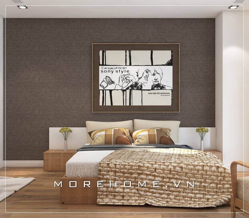 ## 24 hình ảnh giường ngủ gỗ phong cách thiết kế nội thất hiện đại độc đáo